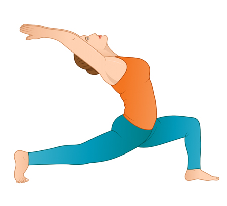 Virabhadrasana 